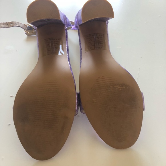 asos purple heels
